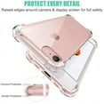 thumbnail image 5 of iPhone SE Case 2020, iPhone 8 Case, iPhone 7 Case, Clear Reinforced Corners TPU Bumper Cases for iPhone SE 2nd Generation, Thin Soft anti-Scratch Shockproof & Dropproof Protective Cover, 5 of 7