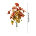 thumbnail image 3 of Dongrere Fall Artificial Flower Bush, Faux Autumn Floral Stems for Thanksgiving Farmhouse Indoor Home Decor, 19.7 Inch, A, 3 of 6
