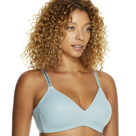 Warner's Womens No Side Effects Wire-Free T-Shirt Bra Style-1056