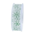 thumbnail image 4 of 2 Pcs Snowflake Ribbon DIY Gift Wrap for Wreath Valentine', 4 of 9