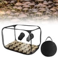 thumbnail image 3 of GLFILL Portable Still Air Box: Compact PVC Mushroom Grow Box for Mushroom Lovers, Easy black, 3 of 7