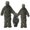Green Size M W7, variant on 5 in Ghillie Suit, Czzoypi 3D Camouflage Hunting Apparel Jacket Pants Hood, Portable Lightweight Polyester Carry Bag for Hunting Paintball Surveillance, Yellow