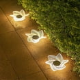 thumbnail image 5 of 4PCS Solar Acrylic Garden Buried Light Outdoor Garden Light Waterproof Luminous Wall Decoration Wall Washing Light,D, 5 of 5