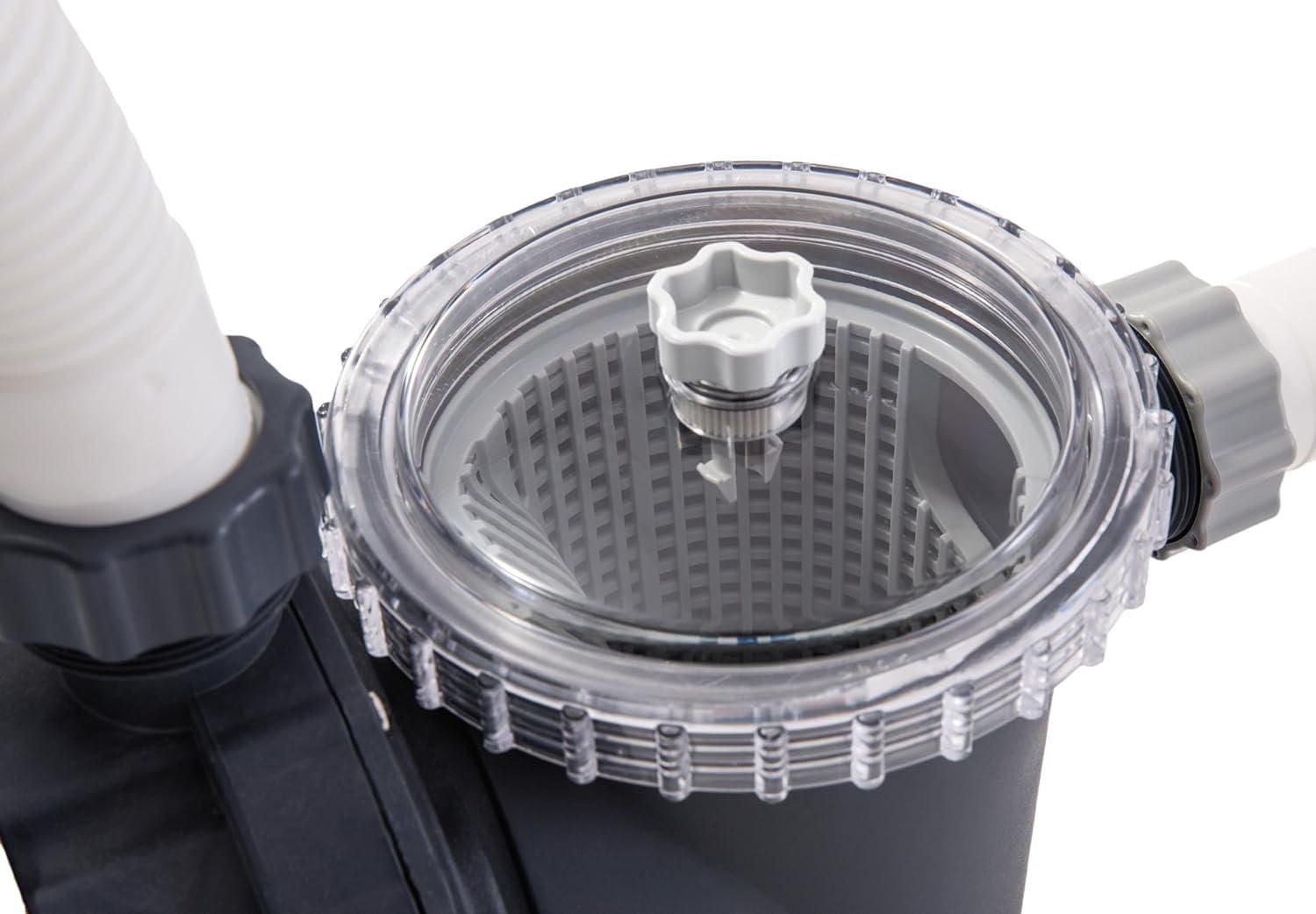 Pompe à filtre à sable transparent Intex Krystal, 2 100 GPH