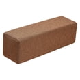 thumbnail image 4 of Cojín de esponja para reposabrazos laterales del sofá con funda extraíble, cojín para reposabrazos con Café, 4 of 9