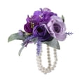thumbnail image 4 of Pulsera de flores con ramillete, pulsera DIY, decoración de boda para accesorios de fotos, centros de mesa, decoración de trajes, 4 of 9