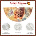 thumbnail image 3 of Disketp Cute Cloud Pomeranian Christmas Tree Skirt, Christmas Tree Decorations, Christmas Decor, Tree Mat Decoration(30-48IN)-30", 3 of 6