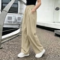 thumbnail image 6 of BRGZLK Girls Wide Leg Pants Summer Lightweight Solid Color Flowy Palazzo Pants Loose Fit Straight-Leg Pants for Girls Daily Wear 2026 Beige 7-8 Years, 6 of 6