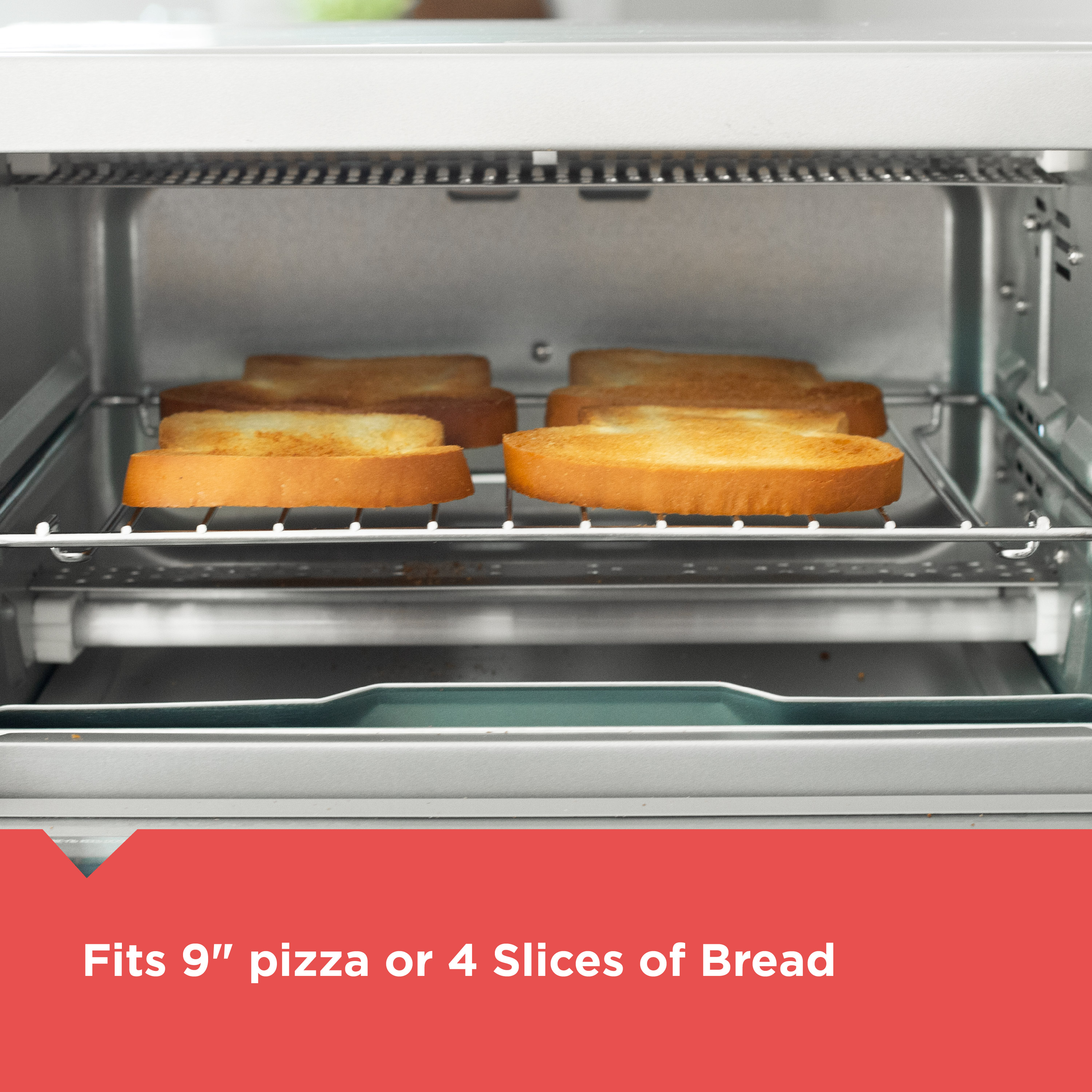 Black+Decker Crisp 'N Bake Air Fry 4-Slice Toaster Oven photo 6