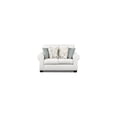 thumbnail image 6 of Renaissance Loveseat - Soft Cream Tweed Sofa with Pillows - 37"D x 67"W - Sock Arm Style, 6 of 9