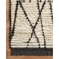 thumbnail image 7 of Chris Loves Julia x Loloi Alice Cream/Charcoal 6'-5" x 9'-2" Area Rug, 7 of 7