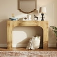 thumbnail image 2 of GloryStar Rustic Farmhouse Console Table, Slim Wooden Entryway Table for Apartments or Living Rooms, 2 of 9