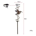 thumbnail image 2 of Hummingbird Lawn Rain Gauge Glass Floating Meter for Outdoor Garden Landscapes, 2 of 10