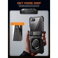 thumbnail image 6 of SUPCASE for Samsung Galaxy Z Flip 7 Magnetic Case with Stand & Front Screen Protector, Built-in N52 Magnets [Support MagSafe] Hinge Protection Full Body Military-Grade Rugged Back Phone Cover, Black, 6 of 9