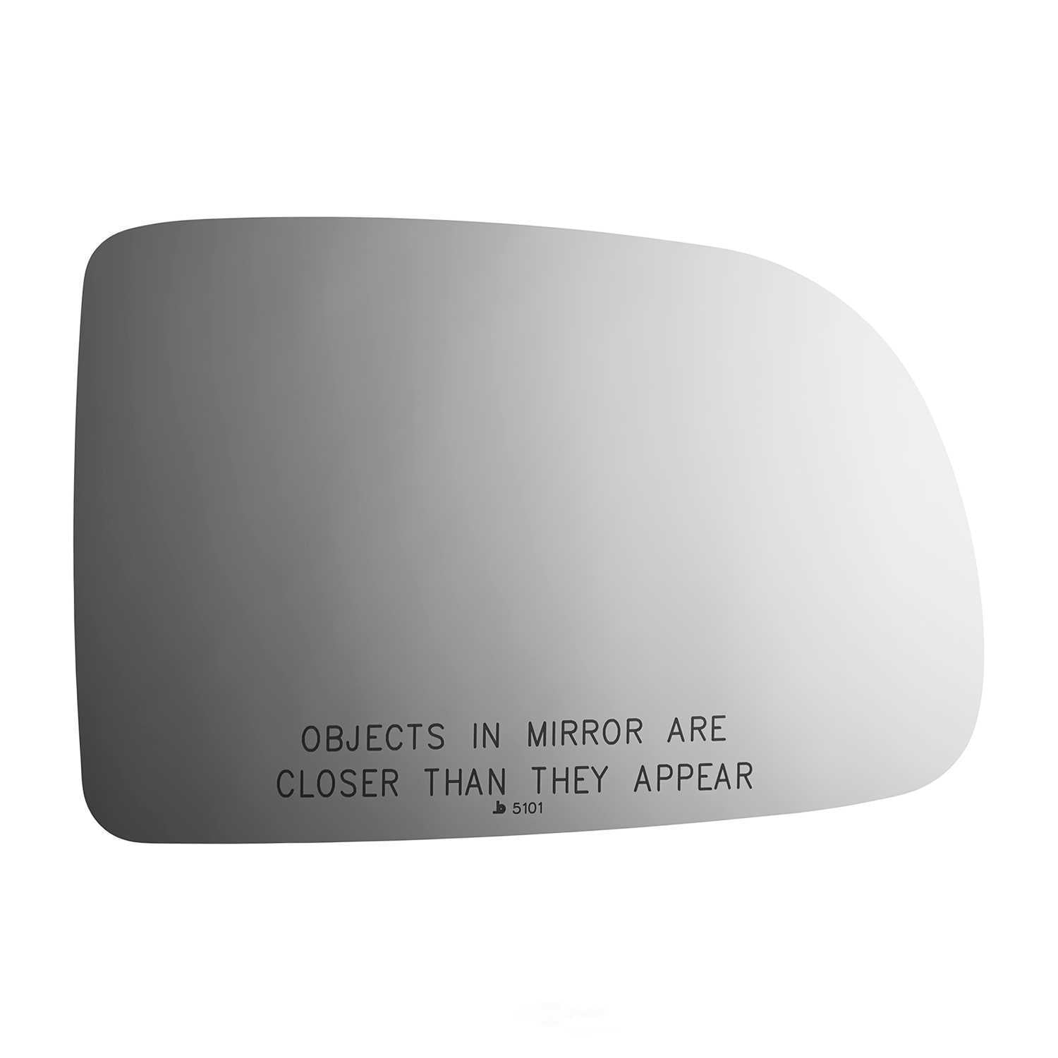 Burco Side View Mirror Replacement Glass - Clear Glass - 5101