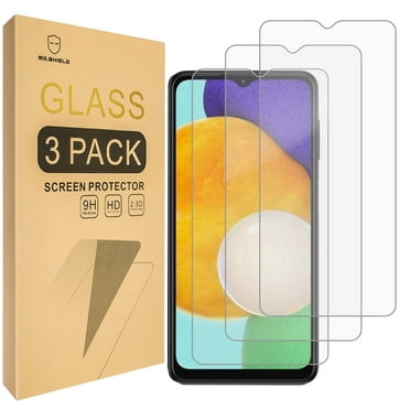 Mr.Shield [3-Pack] Designed For Samsung Galaxy A13 [4G/5G] / Galaxy A12 [Tempered Glass] [Japan Glass with 9H Hardness] Screen Protector