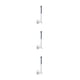 thumbnail image 3 of Cateissary Colgador de pared autoadhesivo para baño, soporte telescópico para almacenamiento de ropa, organización, puerta colgante, estante Type1 NO1, 3 of 6