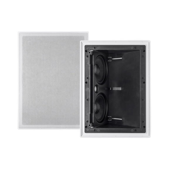 Monoprice Alpha 13687 2-way Ceiling Mountable, In-wall 2.1 Speaker, 50 W RMS