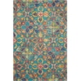 thumbnail image 2 of Nourison Vivid Floral Bohemian Teal 5' x 7'6" Area Rug, (5' x 8'), 2 of 6