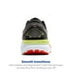 thumbnail image 3 of Zapatillas para correr Brooks Ghost 16 para hombre, negro/rojo mandarín/verde, 8 m, 3 of 6