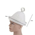 thumbnail image 4 of 1Pcs Natural Wool Felt Embroidered Head Protection #1 1, 4 of 8