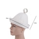 thumbnail image 5 of Sauna hat Russian , Sauna hat for Men Woman, Sauna hat Wool , Sauna hats to Estilo C 1 Cola gorro de sauna, 5 of 7