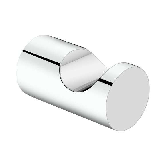 LOWCUS YB0403CH Reemplazo de gama alta para Moen Align baño bañera cocina dormitorio gancho para bata individual cromado