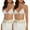 Beige, variant on 2pc Trendy Tops for Women Lace See Through High Neck Tops Fitted Long Sleeve Cute Shirt Going out Tops