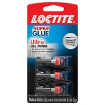 Loctite Super Glue Gel Tube, 3 pack, 0.03 oz