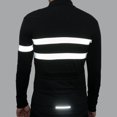 thumbnail image 5 of YKYW - Chaqueta polar térmica reflectante negra de invierno para hombre, camiseta de ciclismo profesional cálida, abrigo de ciclismo de montaña para invierno, ropa para bicicleta, 5 of 5