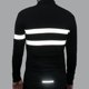 thumbnail image 5 of YKYW - Chaqueta polar térmica reflectante negra de invierno para hombre, camiseta de ciclismo profesional cálida, abrigo de ciclismo de montaña para invierno, ropa para bicicleta, 5 of 5