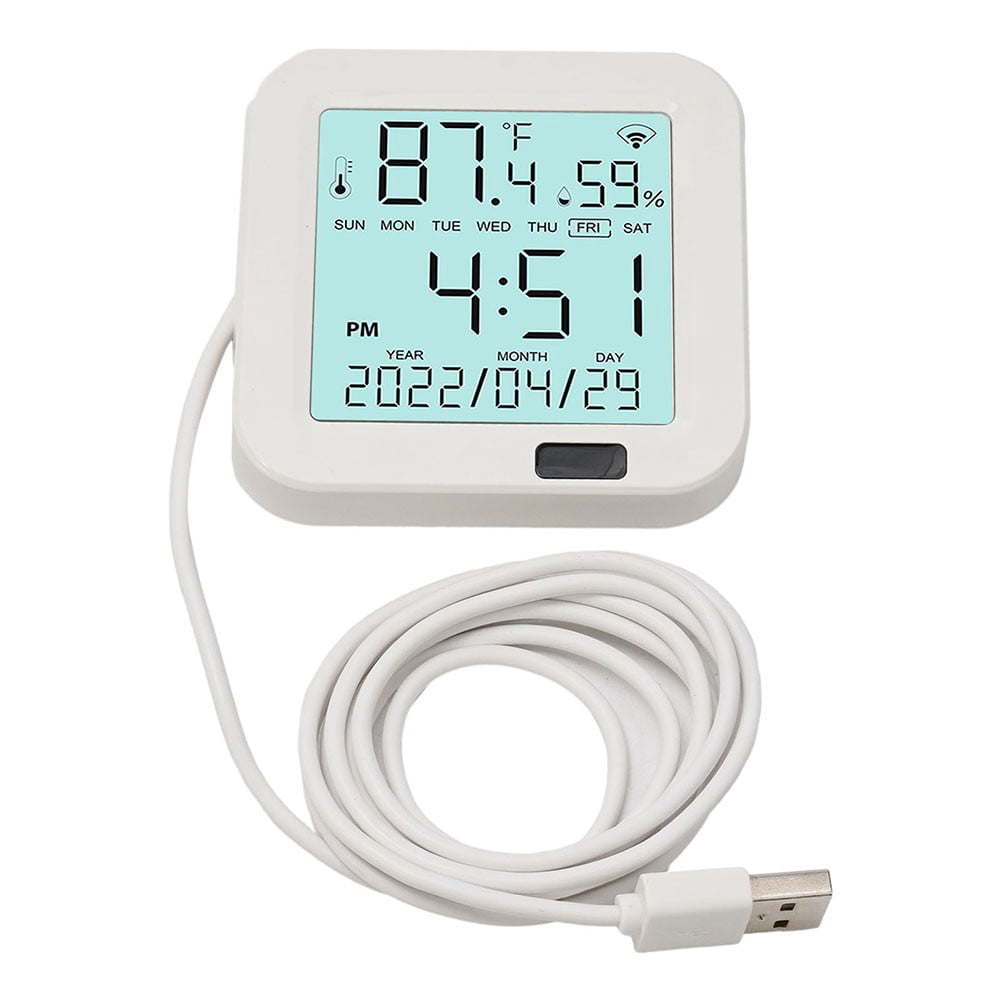 For Tuya Room Thermometer Smart Thermometer and Hygrometer Humidity Sensor