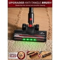 thumbnail image 5 of Cordless Vacuum Cleaner for Milwaukee Battery, 45KPA 400W Vacuum Cleaners for Home, Self-Standing Stick Vac w/ LED Display, Anti-Tangle Lightweight Vacuum for Carpet, Floor, Car(Battery Not Included), 5 of 10