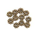 thumbnail image 2 of 100pcs Antique Jewelry Making Spacer Beads Loose Beads Embellishments Crafts bronze, 2 of 7