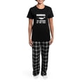 thumbnail image 4 of CafePress - Narwhal Unicorn Women's Dark Pajamas - Women's Short Sleeve Print T-Shirt and Pants Dark Cotton Pajama Set, 4 of 7