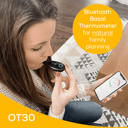 Beurer - Basal Pregnancy Planning Bluetooth Thermometer - Black