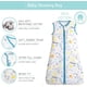 thumbnail image 4 of Saco de dormir para niños pequeños Saco de dormir para bebés de 0,5 Tog, Manta portátil de algodón de verano para bebés Saco de cultivo para bebés con doble cremallera para recién nacidos oso de fresa Hogar, 4 of 5