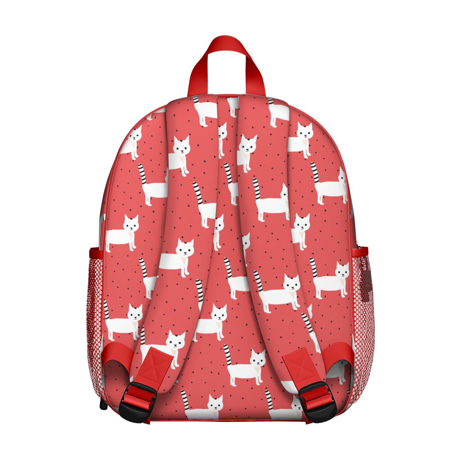 Tail Design Backpack - Breathable Padded & Functional for School Use