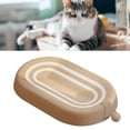 thumbnail image 3 of Cama Rascadora Para Gatos Ovalada, Resistente A La Abrasión Que Evita La Descamación Cama Rascadora Para Gatos Con Material De Sisal Espacio De Descanso Cómodo Universal Cama, 3 of 7