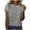 Gray, variant on DDAPJ pyju Short Sleeve T-shirts for Women 2025 Fashion Sequin Printed Dressy Casual Round Neck Tee Tops Sparkly Glitter Party Tee Shirts Pink S