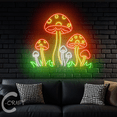 thumbnail image 3 of C-CRAFT Mushroom Neon Led Light Up 27 inch for Bedroom Wall Decor, 3 of 5
