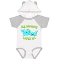 thumbnail image 3 of Inktastic My Mommy Loves Me Cute Narwhal Boys or Girls Baby Bodysuit, 3 of 5
