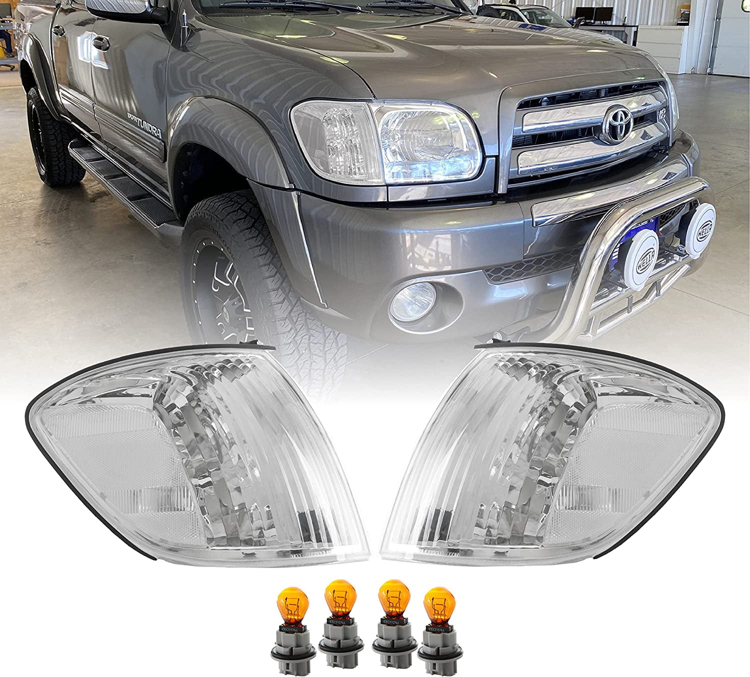 USR Tundra Sequoia Clear Corner Lights Front Cornering Turn Signal