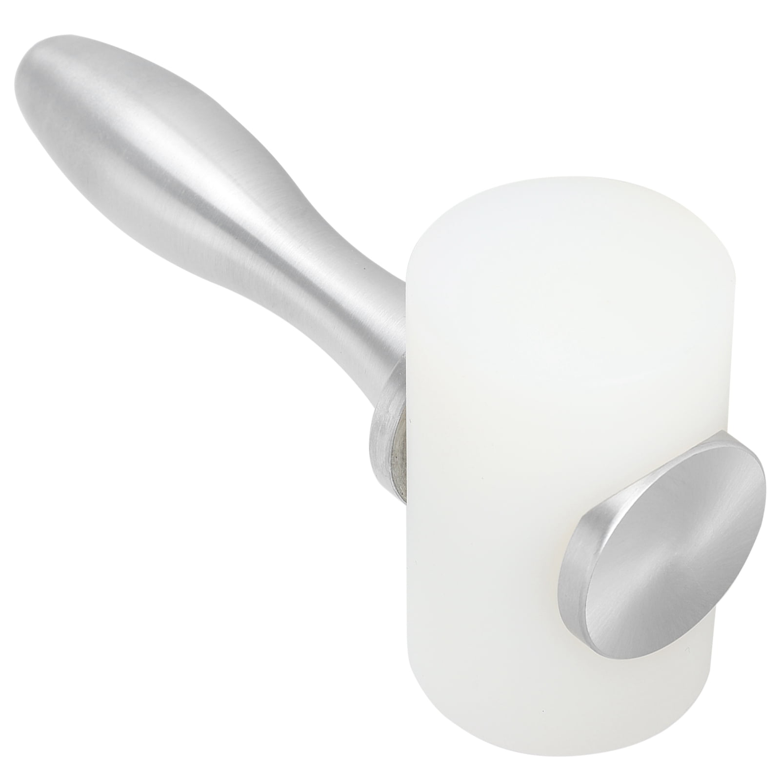 Suodoka Leather Craft Hammer Nylon Carving Engraving Punching Tool (Double Head White) 7.48 in / 19 cm
