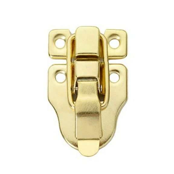 UNTERING Antique Jewelry Box Lock for Wooden Box Decorative Buckle Lock Heavy Duty Iron Suitcase Cabinet Hinge Easy to Inst