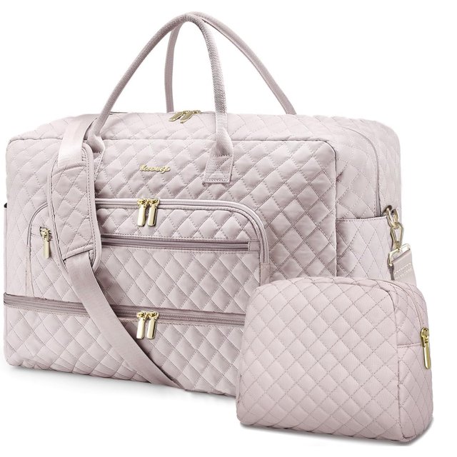 Bolsa de viaje LUOCIP para mujer con compartimento para zapatos y más