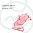 thumbnail image 4 of Bebesit Bañera Plegable para Bebé - Diseño Compacto con Cojín de Apoyo - Tapón de Drenaje - Ideal para Espacios Reducidos y Fácil Almacenamiento - Color Rosa, 4 of 6