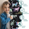 thumbnail image 3 of Blackout Kids Curtains,Patterned Cat Silhouette Black Pattern Children's Insulated Curtains Set Of 2,Bedroom Essentials,Toddler Room Decor 52"x84", 3 of 5