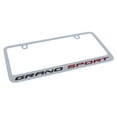 thumbnail image 2 of Corvette Grand Sport License Plate Frame (Chrome), 2 of 3