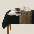thumbnail image 3 of Wukai Cute Goat Baby Waterproof Tablecloth for Kitchen Dining, Fits Square Tables for 2-4 Seats -54"x54", 3 of 7